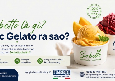 Sorbetto Là Gì? Sorbetto Khác Gelato Như Thế Nào? Bí Quyết Tạo Nên Sorbetto Chuẩn Ý