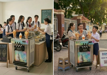 Khóa học làm kem Lạnh